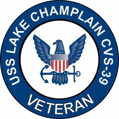 MilitaryBest US Navy Ship USS Lake Champlain CVS-39 Veteran Decal Sticker 3.8"