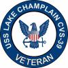 MilitaryBest US Navy Ship USS Lake Champlain CVS-39 Veteran Decal Sticker 3.8" view 1