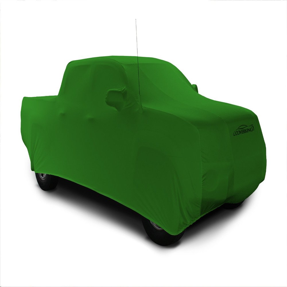Coverking Custom Fit Car Cover for Select Chevrolet Truck Models - Satin Stretch (Synergy Green)