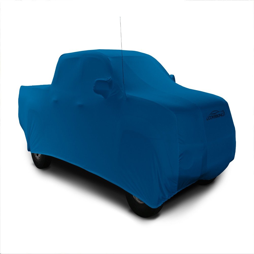 Coverking Custom Car Cover for Select Dodge Truck RAM 250/350/2500/3500 Models - Satin Stretch (Grabber Blue)