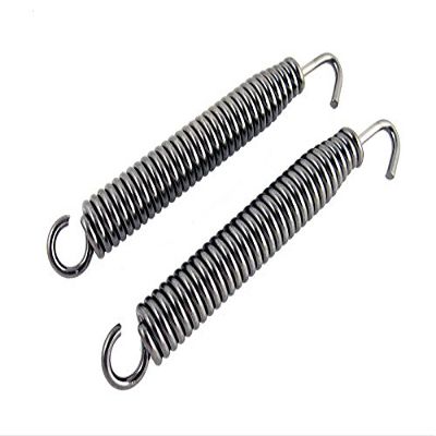 Outlaw Racing Stainless Steel Motorcycle Exhaust Pipe Muffler Springs Swivel Pair 83mm Durable Stainless-Steel Construction Full Support for Your Exhaust System