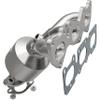 MagnaFlow 51202 Large Stainless Steel Direct Fit Catalytic Converter view 1