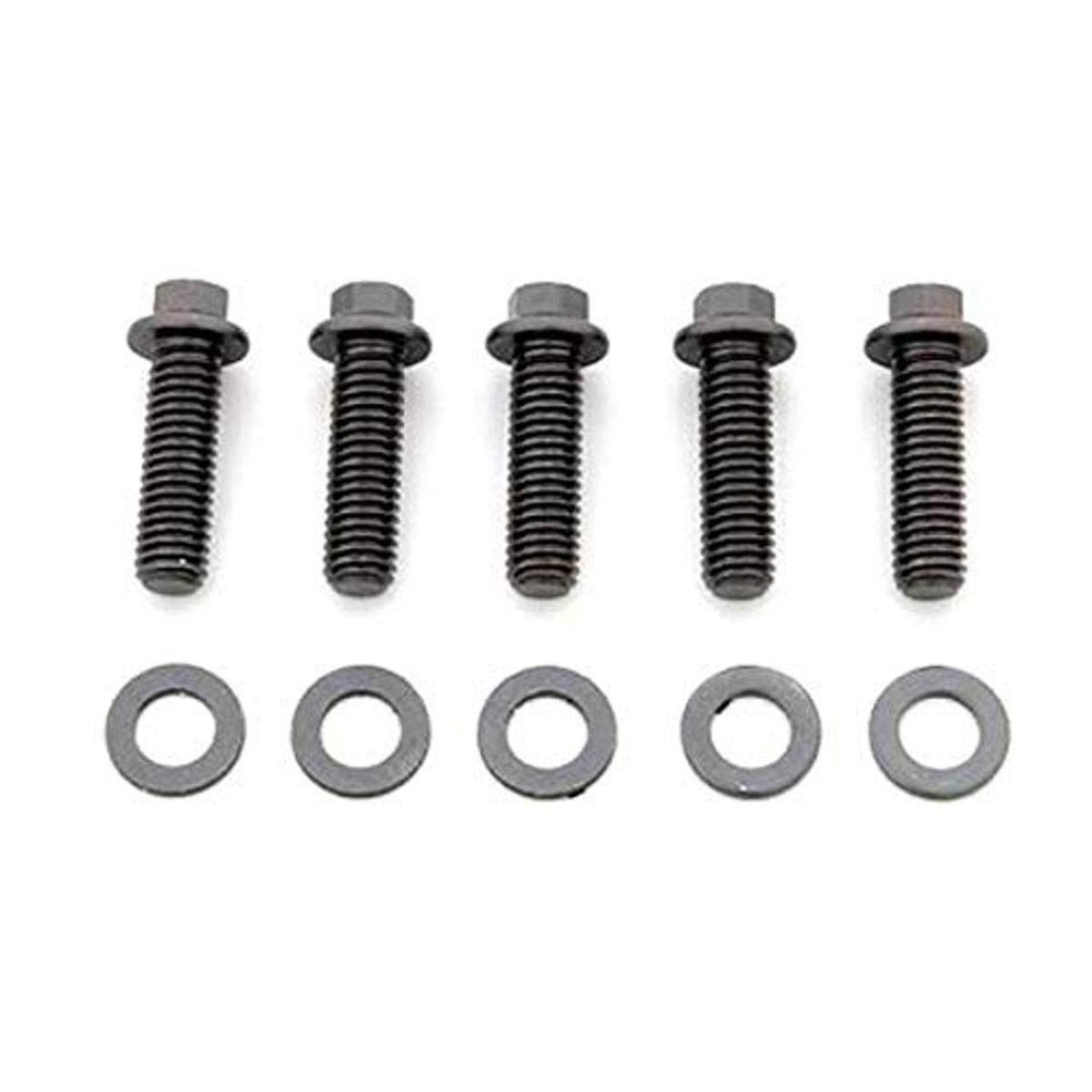 ARP 640-1250 Black Oxide 1/4-20" RH Thread 1.250" UHL 12-Point Bolt with 5/16" Socket and Washer, (Set of 5)