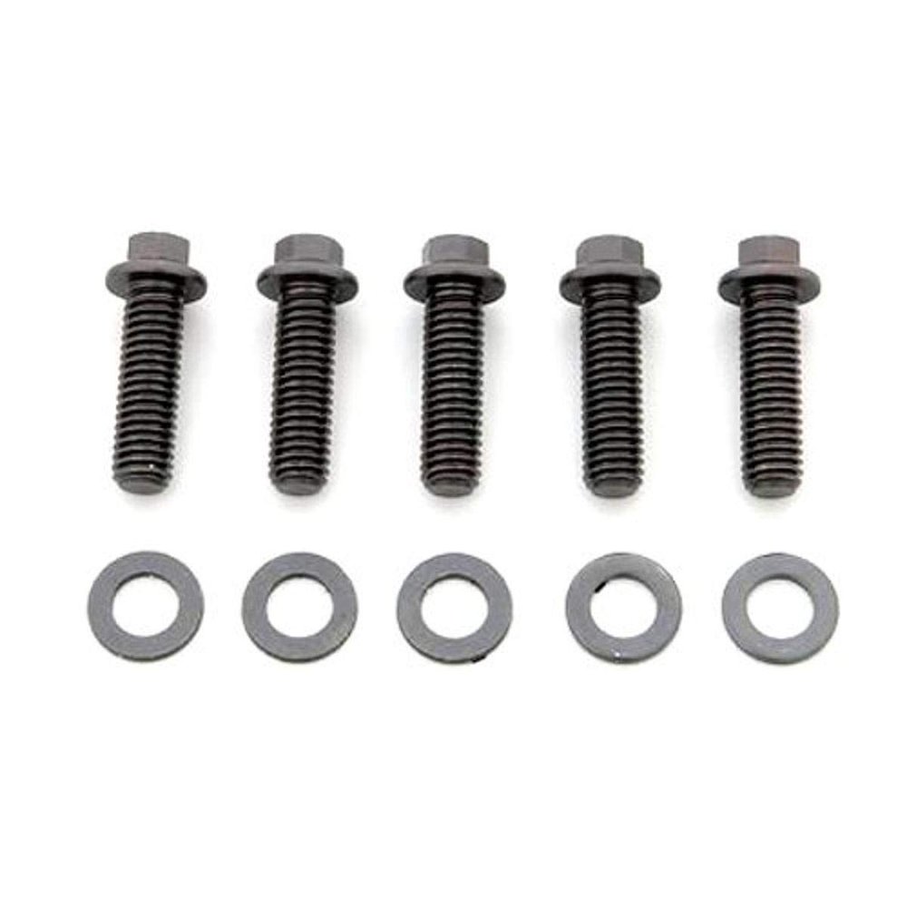 ARP 741-1250 Black Oxide 5/16-24" Fine RH Thread 1.250" UHL 12-Point Bolt with 3/8" Socket and Washer, (Set of 5)
