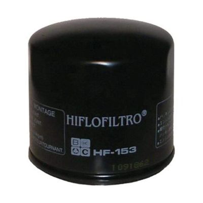 HiFloFiltro HF153-4 Black Standard Premium Oil Filter, 4-Pack
