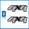 Decal Mods 4x4 Decal Replacement Sticker for Chevy Silverado (2007-2013) Bed Side 1500 2500 HD (Set of 2) - F view 2