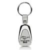 AU-TOMOTIVE GOLD Tear Drop Key Chain for Ford Mustang (Chrome) view 1