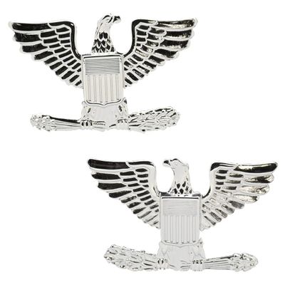 Air Force/Army Colonel Collar Device Rank Insignia Pair