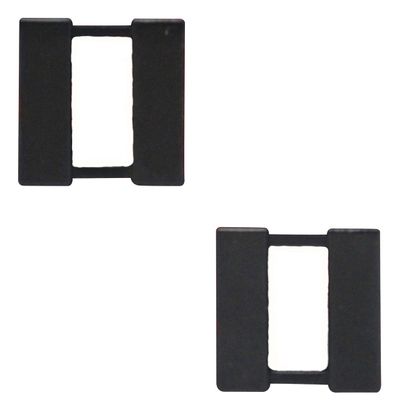 Navy Lieutenant (LT) Black Metal Officer Rank (O-3) Collar Device Pair