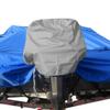Budge BA-34 Gray Small Engine Cover for 2.5 Hp to 10 Hp Stroke Motors view 3