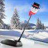 Tenna Tops Limited Edition Frosty Snowman Black Hat Car Decor Antenna Topper Auto Accessory - Fits Thin Style Antenna view 3