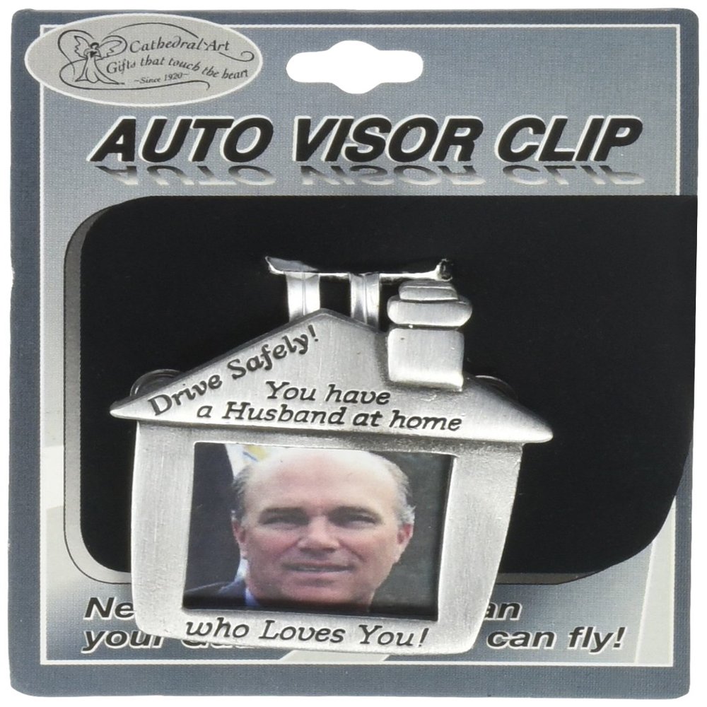 Cathedral Art (Abbey & CA Gift House Visor Clip, Husband