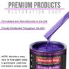 Restoration Shop Firemist Purple Acrylic Urethane Auto Paint - Quart Kit view 4