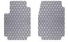 Intro-Tech AD-618F-RT-G Hexomat Front Row 2 pc. Custom Fit Auto Floor Mats for Select Audi A8 Models - Rubber-Like Compound, Gray view 1