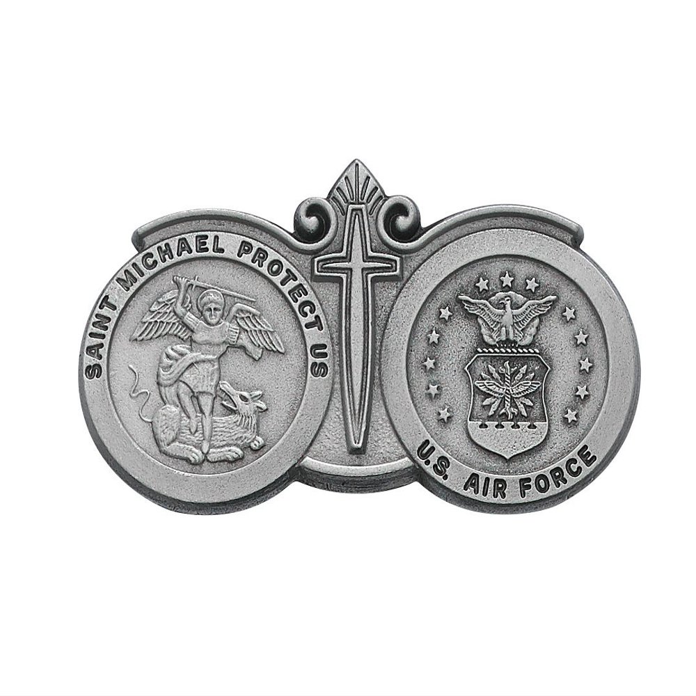 McVan Inc. Air Force Visor Clipped - Dcor Gift Religious VC-841-MCVAN