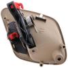 Dorman 81655 Interior Door Handle Compatible with Select Jeep Models, Beige; Smooth view 2