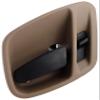 Dorman 81655 Interior Door Handle Compatible with Select Jeep Models, Beige; Smooth view 3