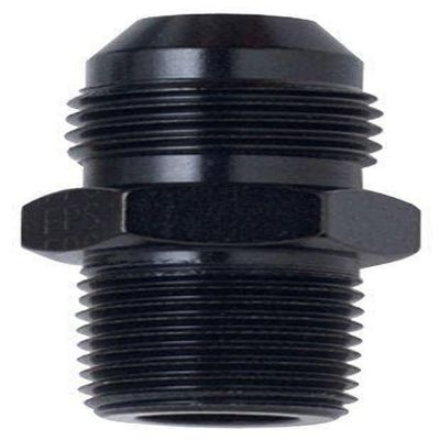 Fragola 481611-BL Black Size (-10) x 3/8" MPT Straight Adapter Fitting