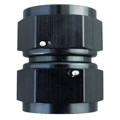 Fragola 496103-BL Black Size (-3) Female Swivel Connector