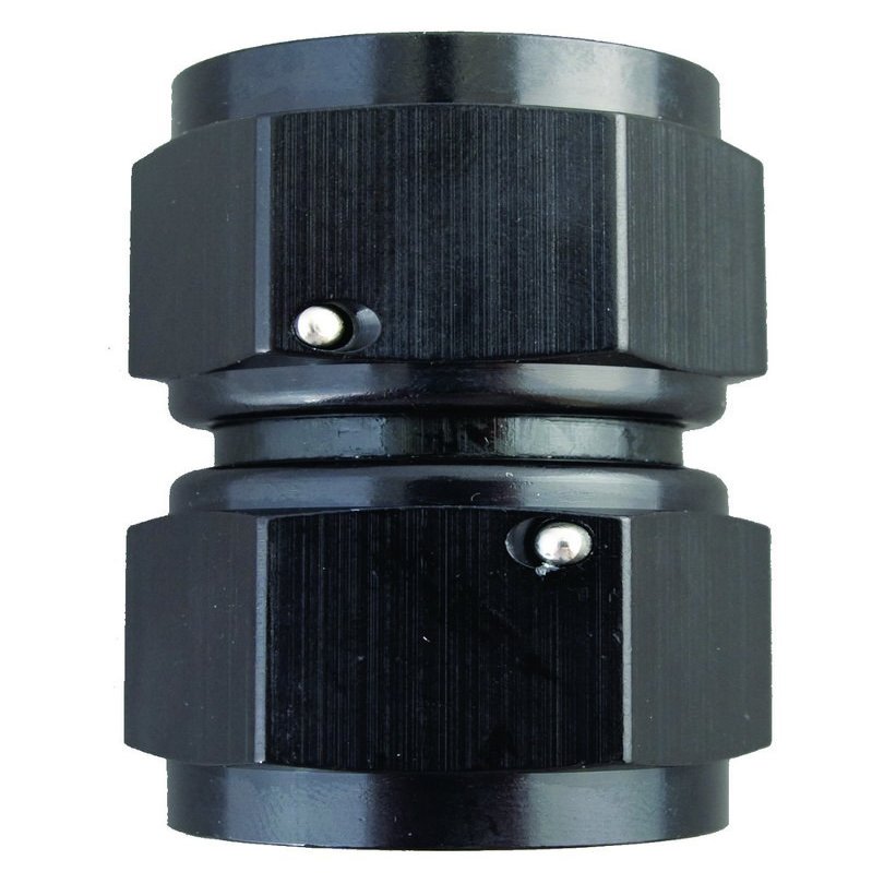Fragola 496103-BL Black Size (-3) Female Swivel Connector
