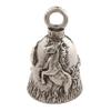 Guardian Bell Mustang Good Luck Bell w/Keyring & Black Velvet Gift Bag | Motorcycle Bell | Lead-Free Pewter | Good Luck Gift to Friends & Family | Bike Bell | Made in USA view 1