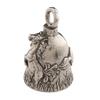 Guardian Bell Mustang Good Luck Bell w/Keyring & Black Velvet Gift Bag | Motorcycle Bell | Lead-Free Pewter | Good Luck Gift to Friends & Family | Bike Bell | Made in USA view 2