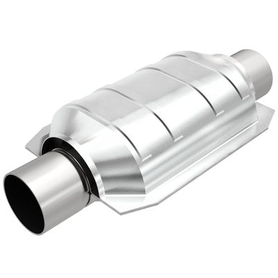 MagnaFlow 458014 Large Stainless Steel CA Legal Universal Fit Catalytic Converter