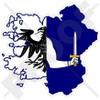 CONNACHT Province Map-Flag Ireland Irish 4.3" (110mm) Vinyl Bumper Sticker, Decal view 1