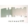 GPM Racing Silver Aluminum 3mm Rear Skid Plate for Traxxas T-Maxx/E-Maxx RC Vehicle view 1