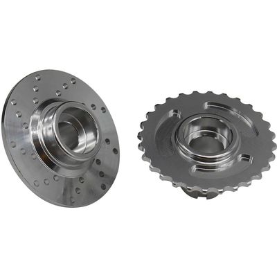 Hot Racing HOR39R08 Rear Brake Disk & Main Sprocket Silv
