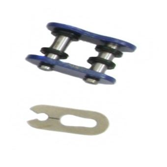 Factory Spec, FS-520X-BML, X Ring Chain Master Link Blue 520 Pitch XRing