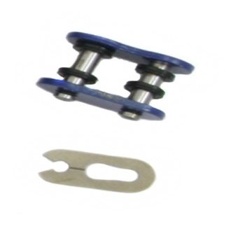 Factory Spec, FS-520X-BML, X Ring Chain Master Link Blue 520 Pitch XRing