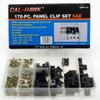 Cal-Hawk CZPC170 Auto Car Clip & Screw Kit for Dash Door Panel Interior SAE, White view 1