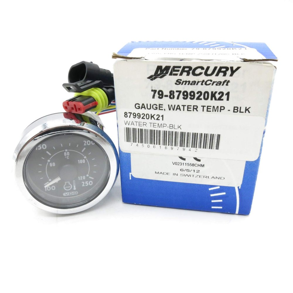 Mercury/quicksilver 79-879920K21 Water Temp-Blk