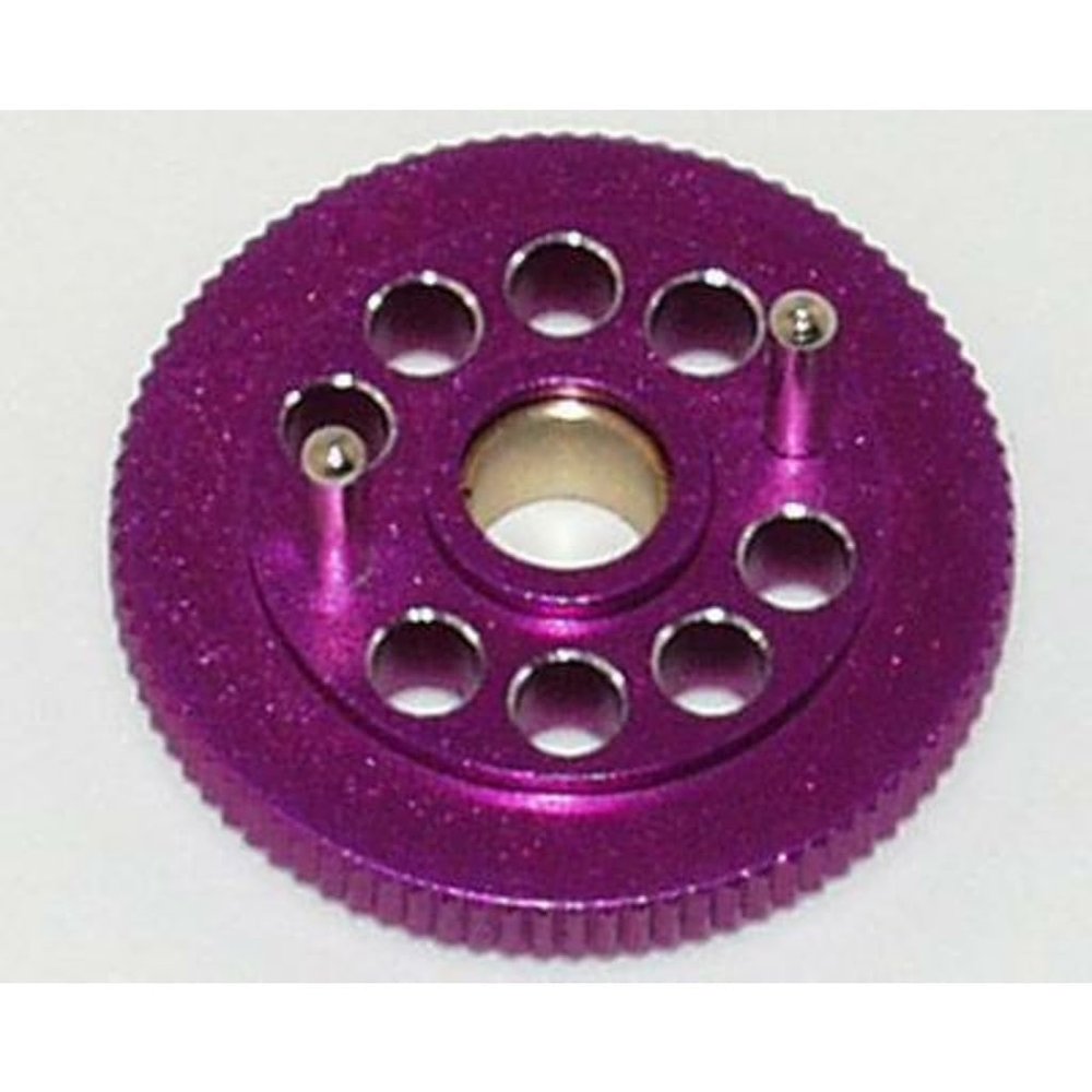 GPM Racing SAV1100 HPI Savage Purple 2 Shoe Aluminum FlyWheels 34mm