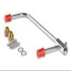 Demon Fuel Systems Demon 140057 Chrome Fuel Line view 2