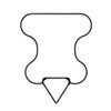 Liberty 6" Stud Boy Shaper Bar Carbides - Arctic Cat (Pair) view 3