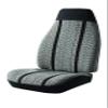 FIA TR47-27 Black Custom Fit Front Seat Cover Bucket Seats - Saddle Blanket, (Black) view 1