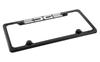 Ford Edge License Plate Frame (2 Hole/Brass, Chrome/Wide) view 3