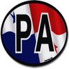 Flagline Panama - Wavy Oval Decal view 1