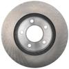 ACDelco Silver 18A557A (19296937) Non-Coated Front Disc Brake Rotor view 3