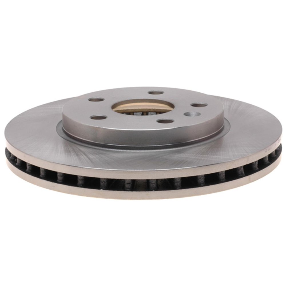 ACDelco Silver 18A2802A (88875713) Non-Coated Front Disc Brake Rotor