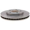 ACDelco Silver 18A2802A (88875713) Non-Coated Front Disc Brake Rotor view 1