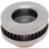 ACDelco Silver 18A2802A (88875713) Non-Coated Front Disc Brake Rotor view 4