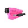 resqme The Original Emergency Keychain Car Escape Tool, 2-in-1 Seatbelt Cutter and Window Breaker, Made in USA, Pink - Compact Emergency Hammer view 1