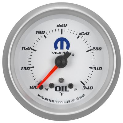 Auto Meter 880251 MOPAR Electric Oil Temperature Gauge