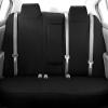 CalTrend Rear 40/60 Split Bench Seats, DuraPlus Seat Covers for 2011-2022 Ram 2500|Ram 3500|Ram 4500|Ram 5500 Black Black Insert and Trim view 1