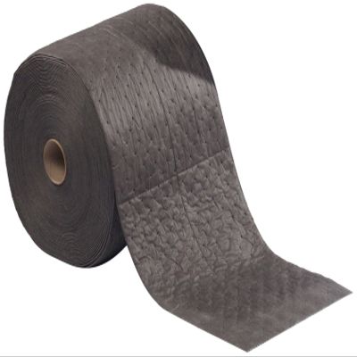 ESP 1AMGRL-S Airmatrix Polypropylene Heavy Weight Maintenance Universal Absorbent Laminated Split Roll, 150' Length x 14" Width, Gray (Case of 2)