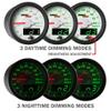 MaxTow White & Green 100 PSI Oil Pressure Gauge Kit, 2-1/16" 52mm view 4