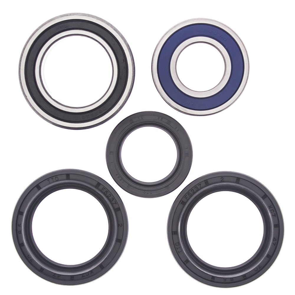 Boss Bearing 41-3327B-8B7-6 Rear Wheel Bearings and Seals Kit for Yamaha YFM35X 350 Wolverine 2006-2009